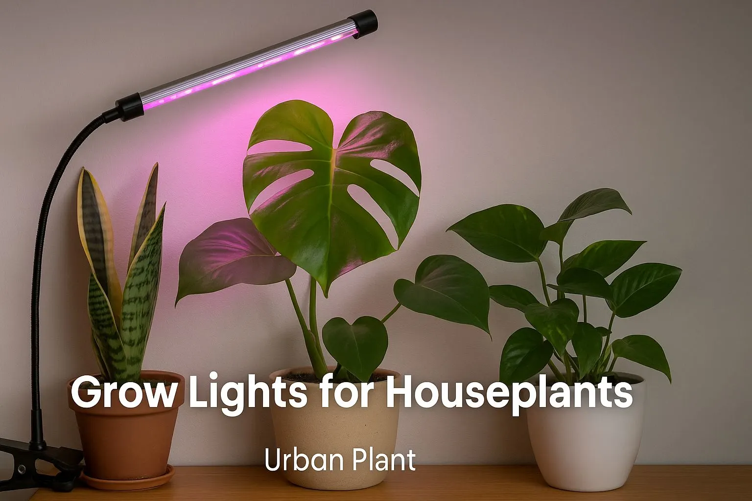 Grow Lights for Houseplants – Bringing in Artificial Sunlight -  Urban Plant